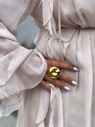 Bague en acier HELI - DORE