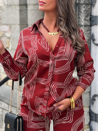 Chemise RANIA - BORDEAUX