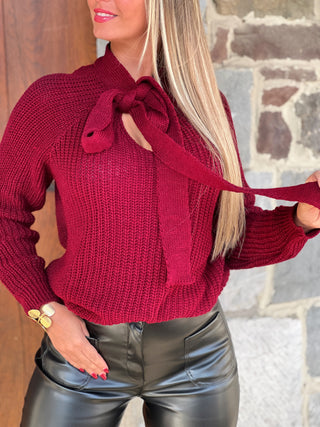 Pull CHAMILLA - BORDEAUX (9660657041731)