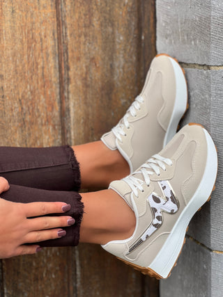 Baskets GIORGINA - BEIGE