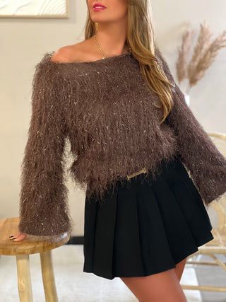 Jupe short FELICIA - NOIR