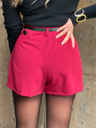 Jupe short LANA - BORDEAUX (9644391006531)