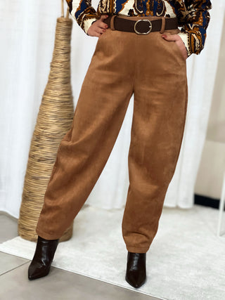 Pantalon DORA - CAMEL