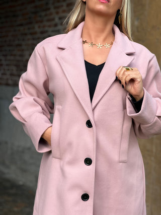 Longue veste NYSSA - ROSE (9660981805379)