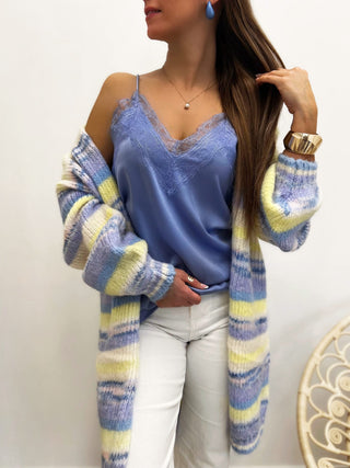 Gilet CARLINA - BLEU (8958571741507)