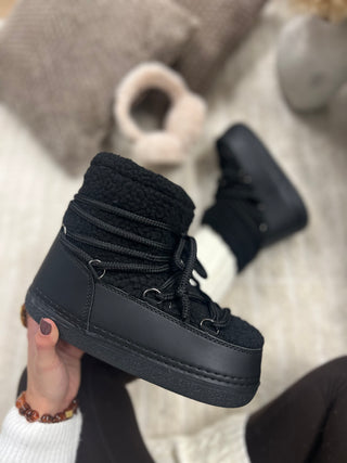 Boots fourré ALIXIA - NOIR