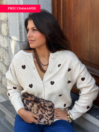 Gilet KEYLIAH - BEIGE