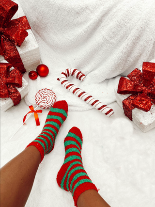 Chaussettes De Noël Femme CLARISSE - Pack 2 (7140995563674)