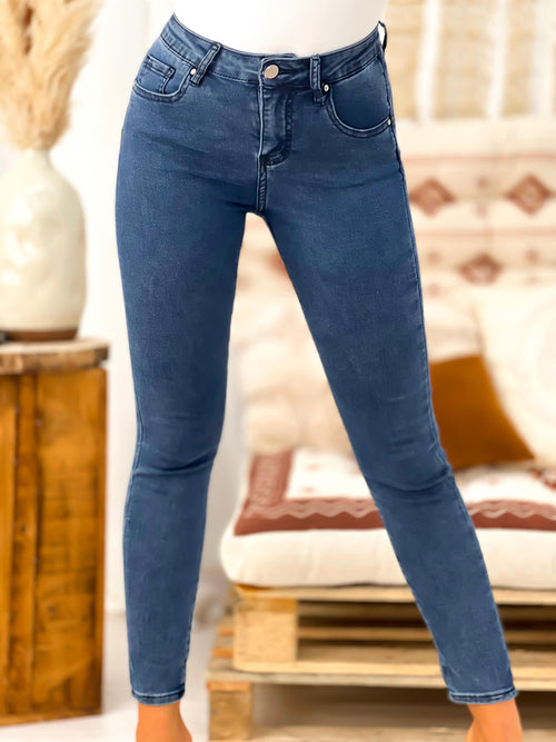Jeans slim PRIELLA - BLEU (7759465709722)