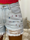 Short en jeans ARIEL - BLEU (7746709127322)