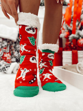 Chaussettes de Noël Femme JULIE (7137499021466)