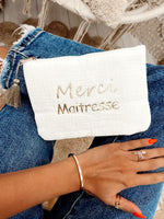 Pochette "merci maîtresse" - ECRU (6818441953434)