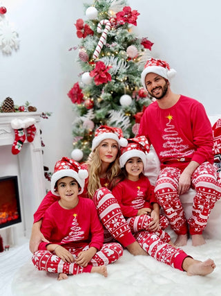 Pyjama de Noël ROUGE (7567910535322) (7570381144218)